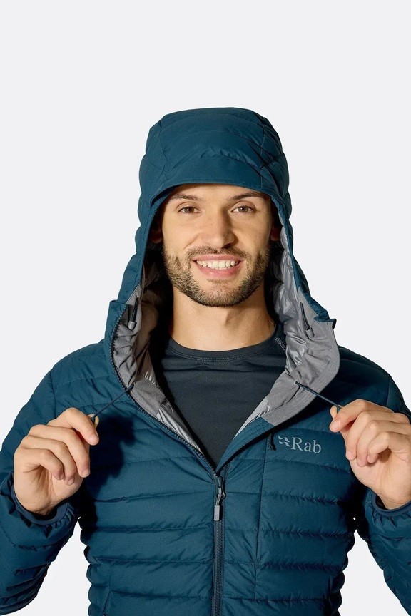 Чоловічий пуховик Rab Microlight Windstopper Hoody