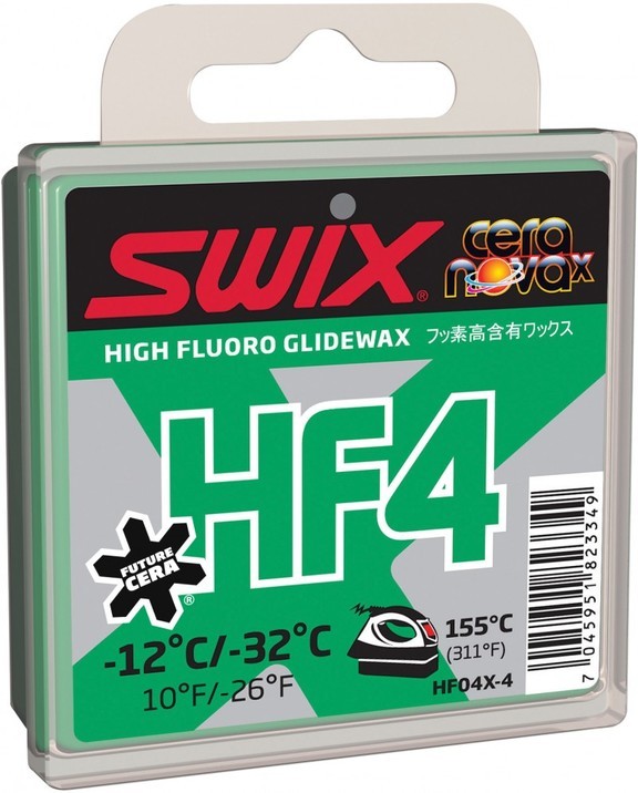 Высокофтористый парафин Swix HF4X 40g