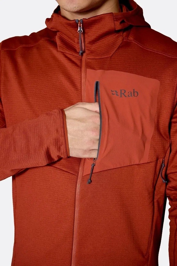 Чоловіча флісова кофта Rab Ascendor Hoody