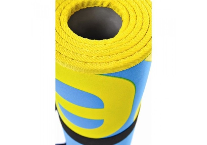 Коврик для фитнеса и аэробики Reebok 0.6 см голубой