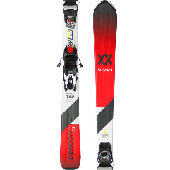 Прокатные лыжи Volkl Deacon 7.4 с креплениями Marker FDT TP 10 19/20