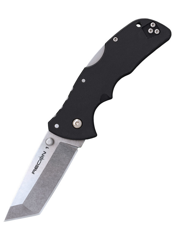 Ніж складаний Cold Steel Mini Recon 1 Tanto, PT IN 10A, Stone Washed