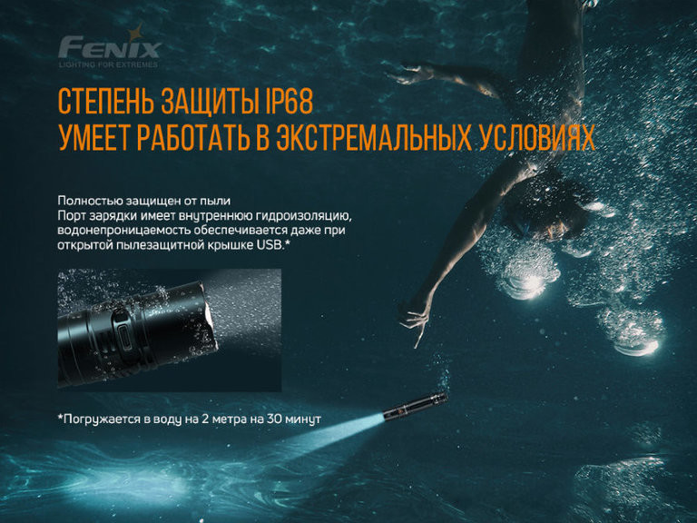 Набор фонарей Fenix PD36R+Fenix E01 V2.0