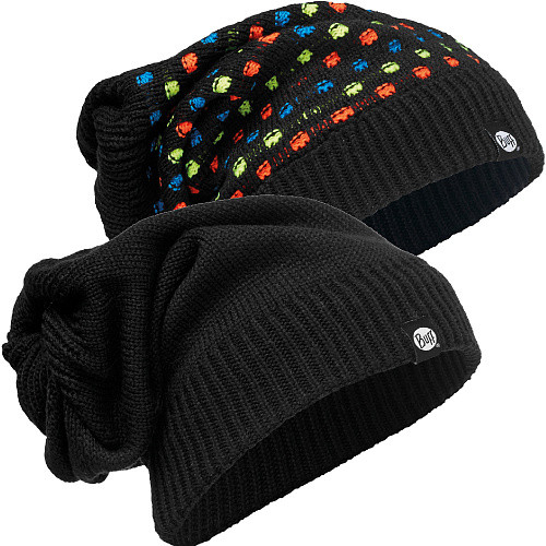 Шапка Buff Knitted&Polar Neckwarmer Hat Nitro Black