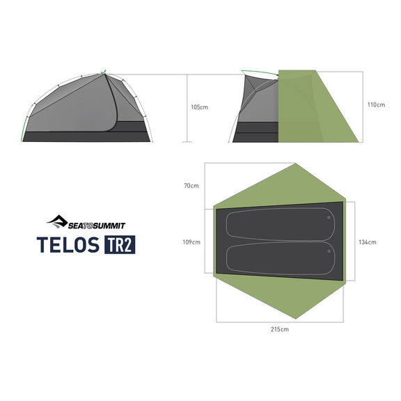 Палатка Sea To Summit Telos TR2
