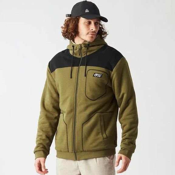 Толстовка мужская Picture Organic Basement Plush Zip Man