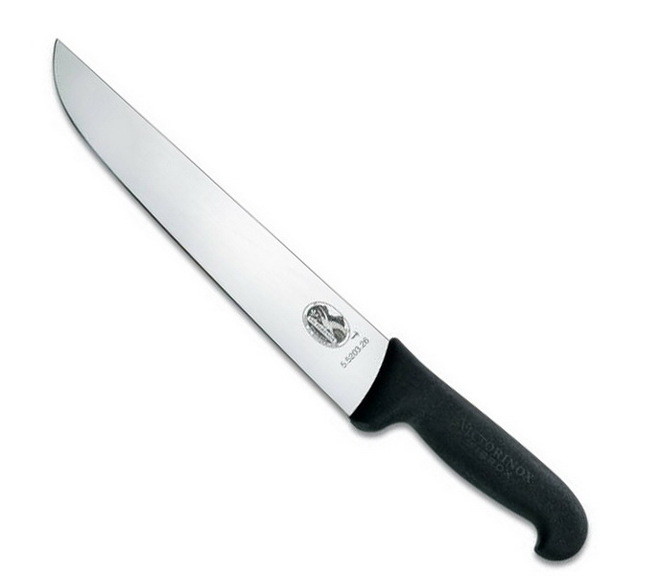 Нож кухонный для нарезки Victorinox Fibrox 25 см