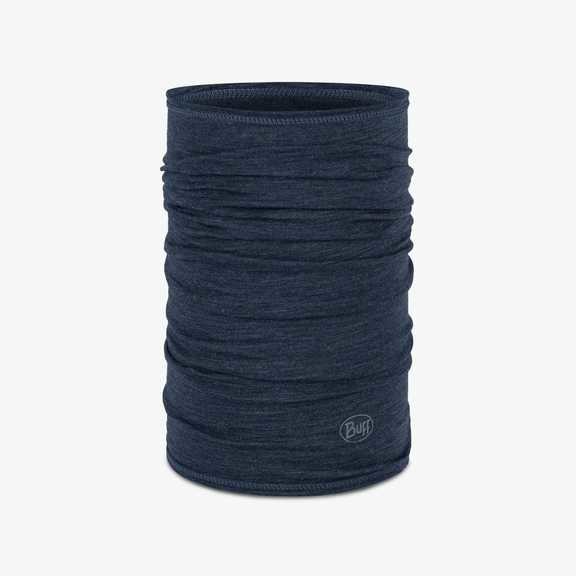 Шарф-труба Buff Merino Lightweight, Solid Solid Night Blue