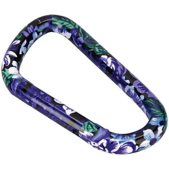 Карабин Munkees 3326 Flower Purple 8 mm x 80 mm