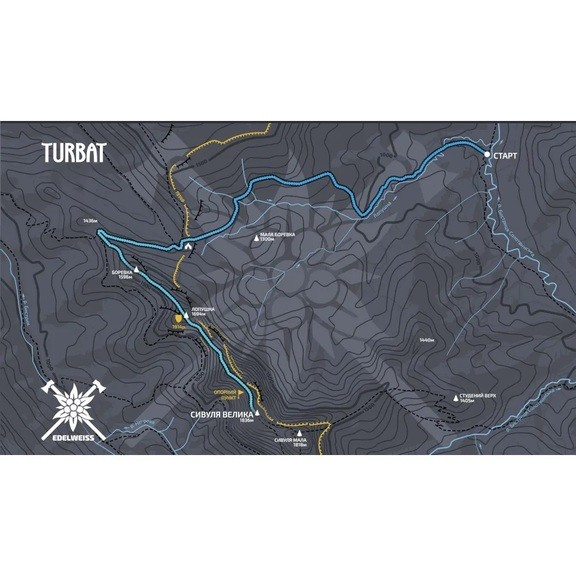 Повязка Turbat Scarf Edelweiss Edelweiss