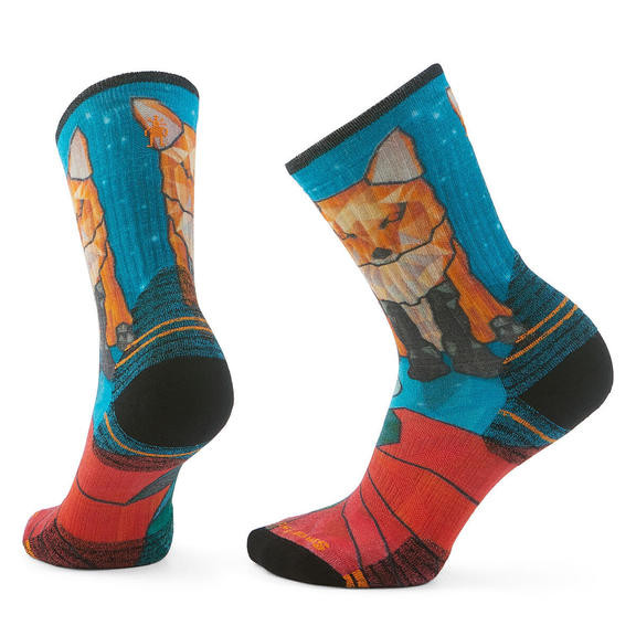 Носки женские Smartwool Women's Hike Targeted Cushion Geo Fox Printt Crew