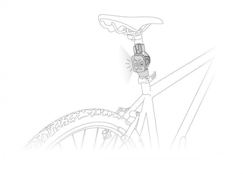 Крепление для фонаря на велосипед Petzl Bike Adapt