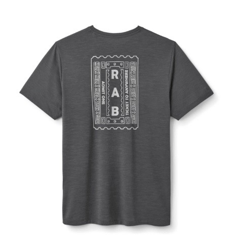 Футболка чоловіча Rab Syncrino Admit One Tee