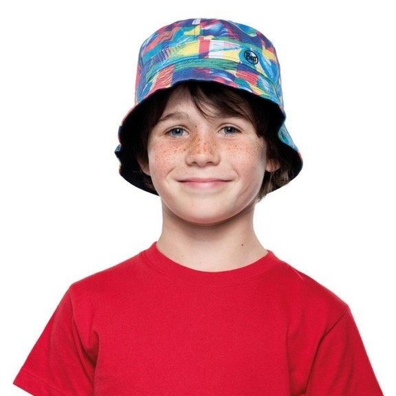 Панама Buff Kids Bucket Hat spiros multi