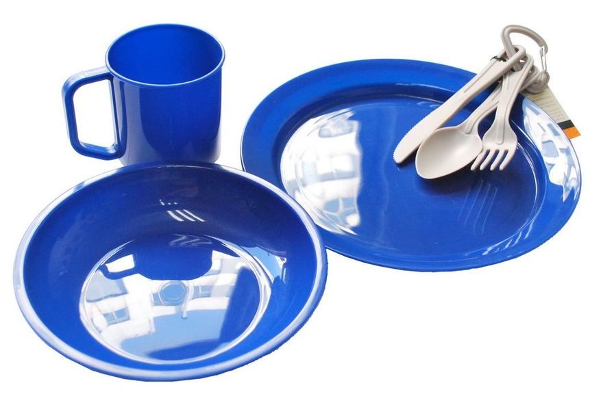 Набор посуды пластиковой Tramp