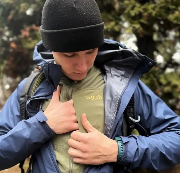 Чоловіча флісова кофта Rab Tecton Jacket