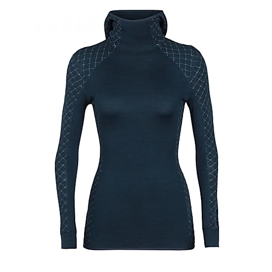 Термокофта женская Icebreaker Affinity Thermo Hooded Pullover