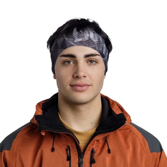 Пов'язка на голову Buff Thermonet Headband, Bardeen Micor Graphite