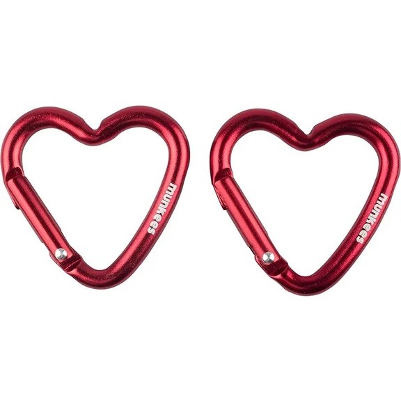 Карабіни Munkees 3220 Mini Heart 2-Pack