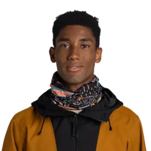 Шарф-труба Buff Thermonet Ynjar Black by Shogo Ota