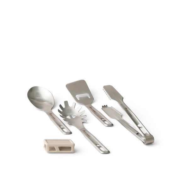 Набір кухонного приладдя Sea to Summit Detour Stainless Steel Utensil Set, 4 предмети