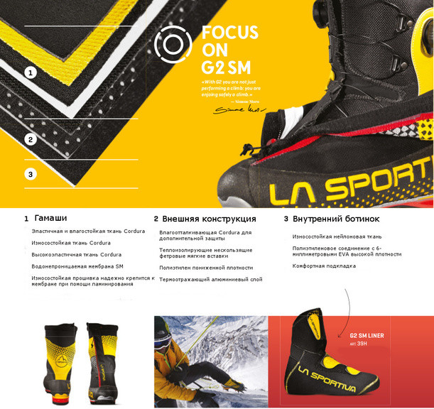Ботинки La Sportiva G2 SM