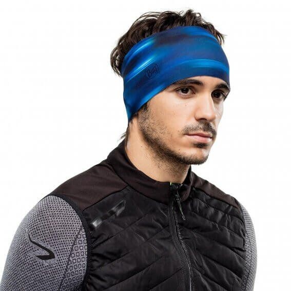 Пов'язка Buff Tech Fleece Headband shading blue
