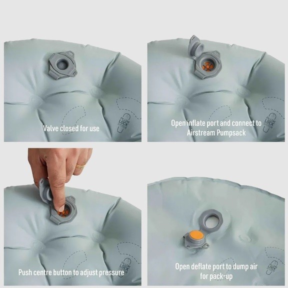 Коврик надувной Sea to Summit Ether Light XR Insulated ASC Mat, Regular