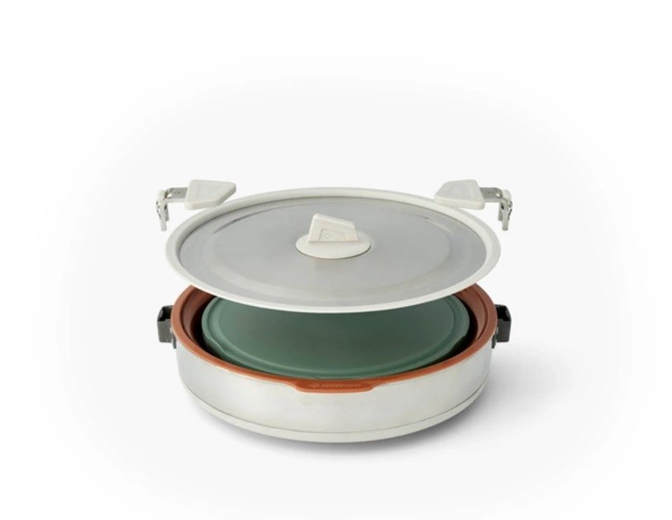 Набор посуды Sea to Summit Detour Essentials Camp Kitchen Kit 4P (кастрюля+миска+2 розделочные доски)