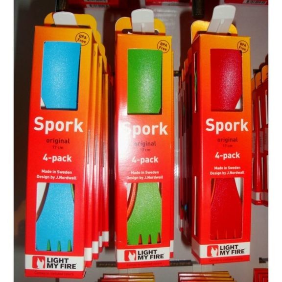 Набор ложковилок Light My Fire Spork Original 4-pack Happy