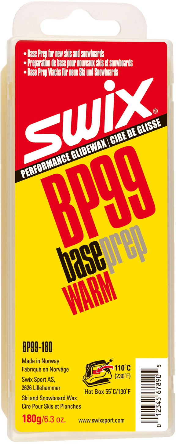 Базовый углеводородный парафин Swix BP99 Base Prep Soft, 180g