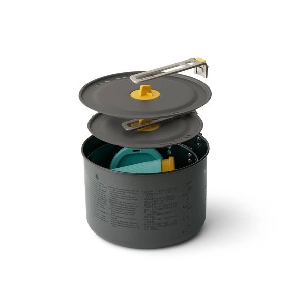 Набір посуду Sea to Summit Frontier UL Two Pot Cook Set, 6 предметів, на 2 особи