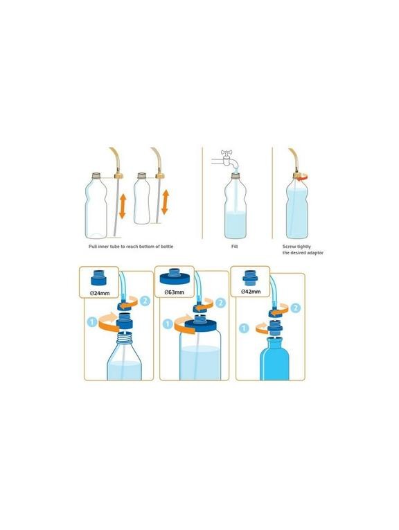 Адаптер для питьевой системы Source Convertube - Water Bottle Adaptor