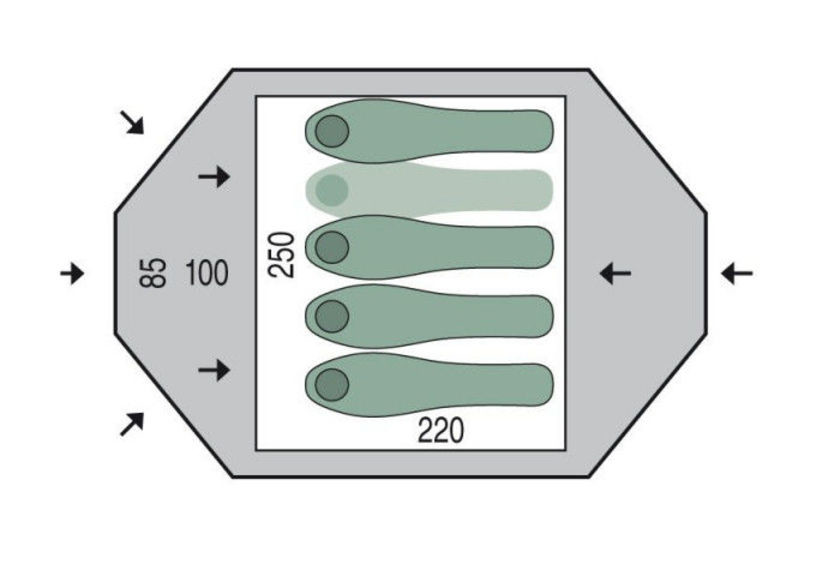 Палатка Pinguin Tornado 4 dural