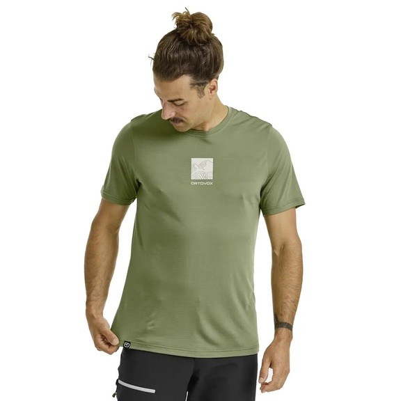 Футболка чоловіча Ortovox 120 Cool Tec Abstract TS Men