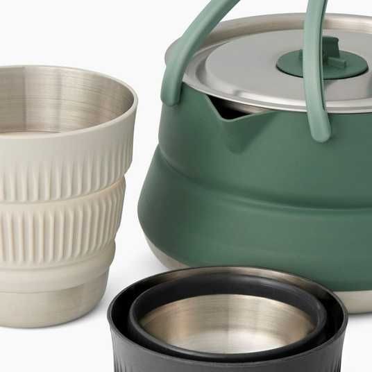 Набор посуды Sea to Summit Detour Stainless Steel Kettle Cook Set w/Sack с чехлом