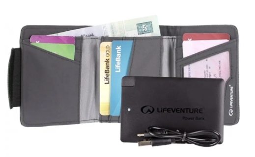 Гаманець Lifeventure Recycled RFID Charger Wallet