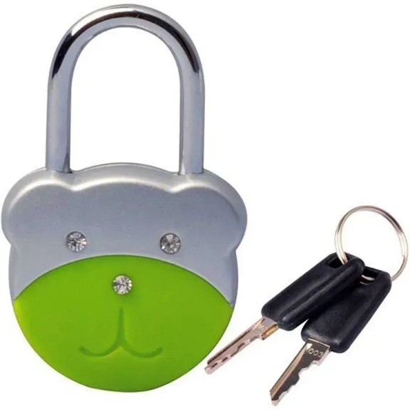 Брелок-замок Munkees 3602 Padlock-Bear