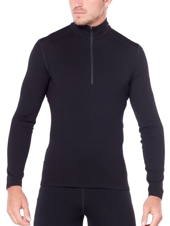 Термофутболка чоловіча з довгим рукавом Icebreaker 260 Tech LS Half Zip Man  
