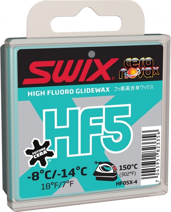 Высокофтористый парафин Swix HF5X 40g