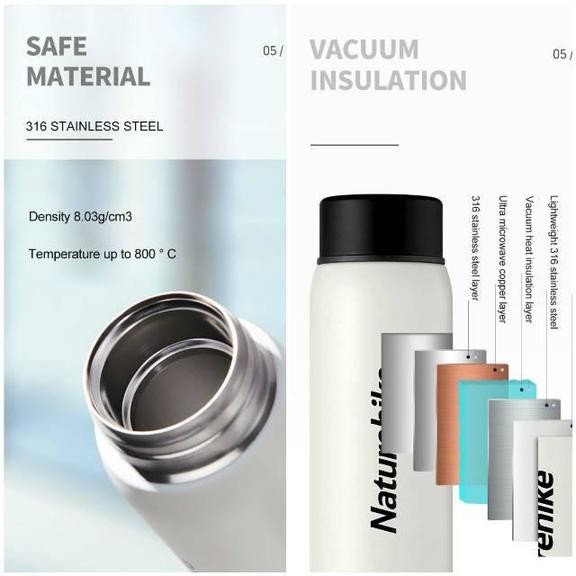 Термокухоль Naturehike Thermos Cup Q-9H 0.5 л