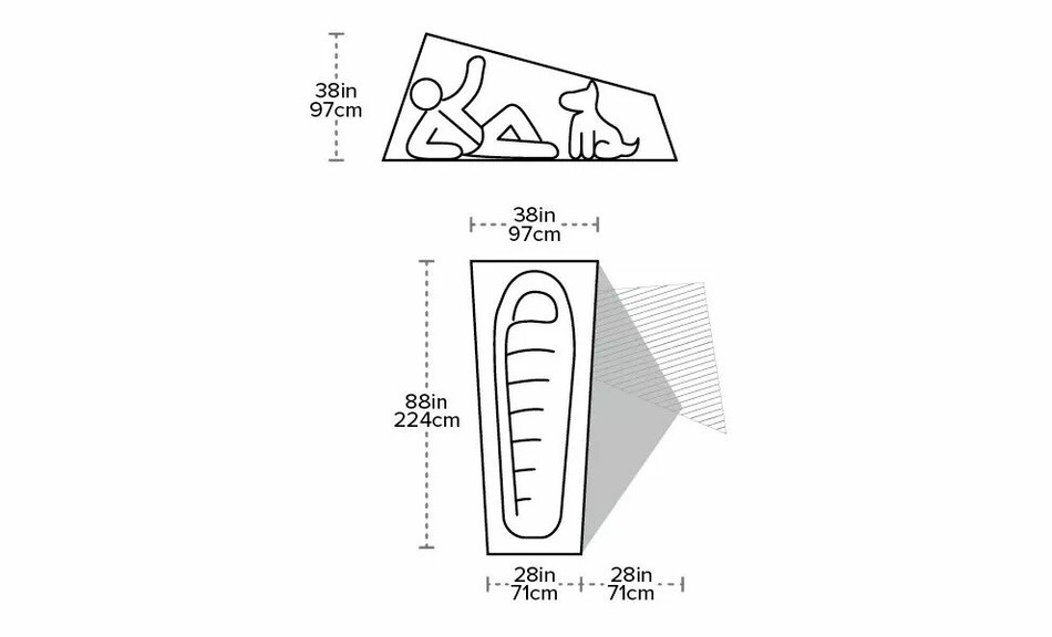 Палатка Big Agnes Copper Spur UL1