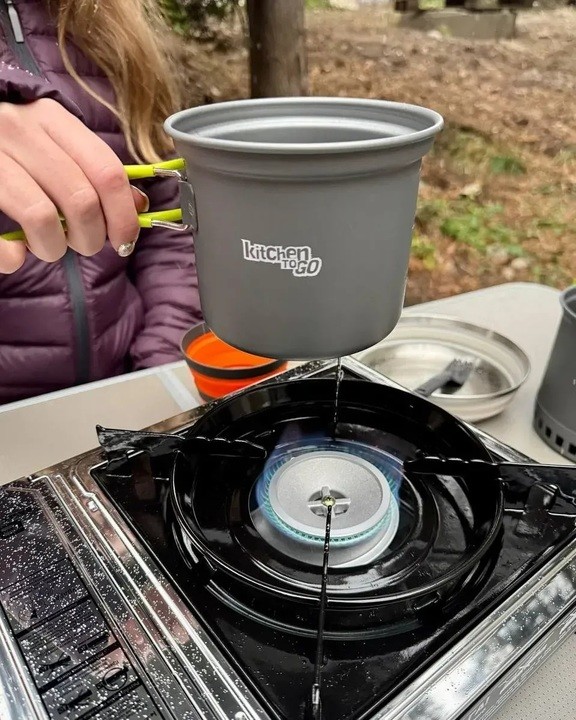 Портативная газовая плитка Base Camp Camping Stove