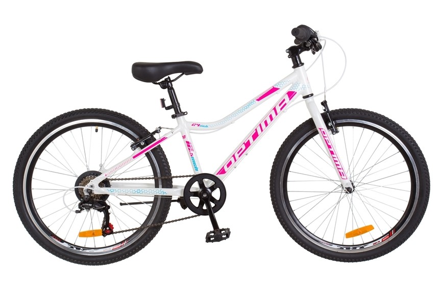 Велосипед Optima Blackwood Vbr бело-розовый с голубым 2018