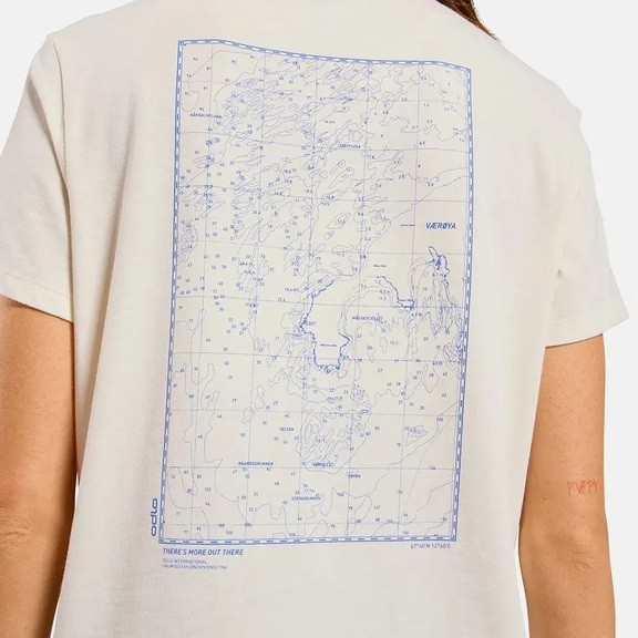 Футболка Odlo Cotton Blend Unlimited Women