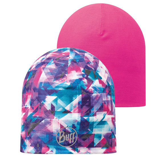 Шапка Buff Microfibre Reversible Hat R Flected Turquoise/Magenta