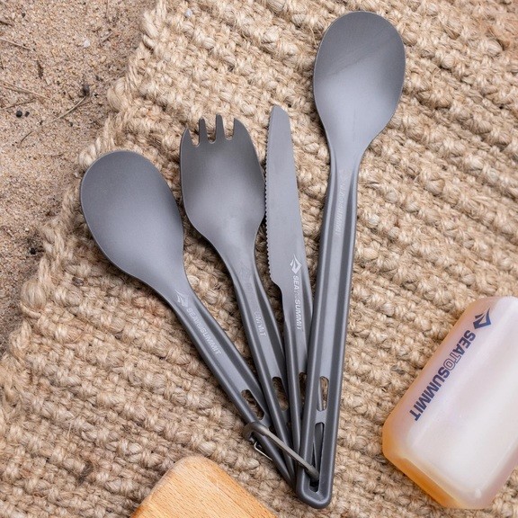 Набор столовых приборов Sea to Summit Frontier UL Cutlery Set, ложка-вилка и нож