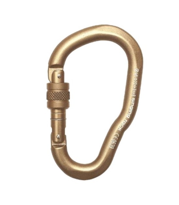 Карабин Singing Rock Jumbo HMS Screw Gate 22kN