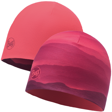Шапка Buff Microfiber Reversible Hat soft hills pink fluor