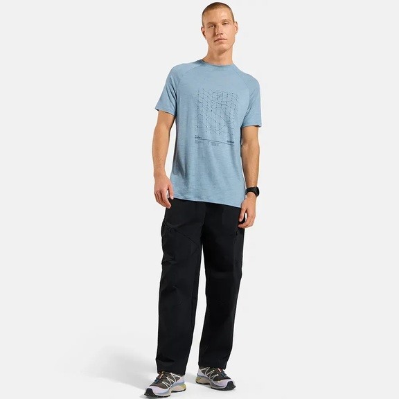 Футболка Odlo Merino Tencel Hyper Map